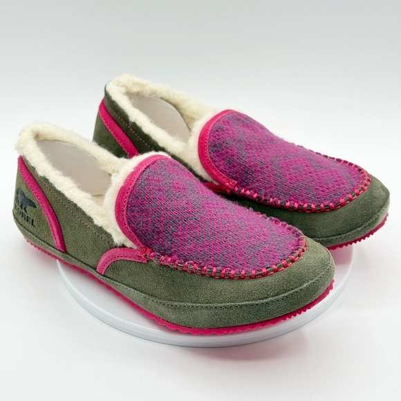Sorel Shoes - Sorel Tremblant II Slipper Womens Size 10 Moc Suede Stone Pink NL3038-052 New